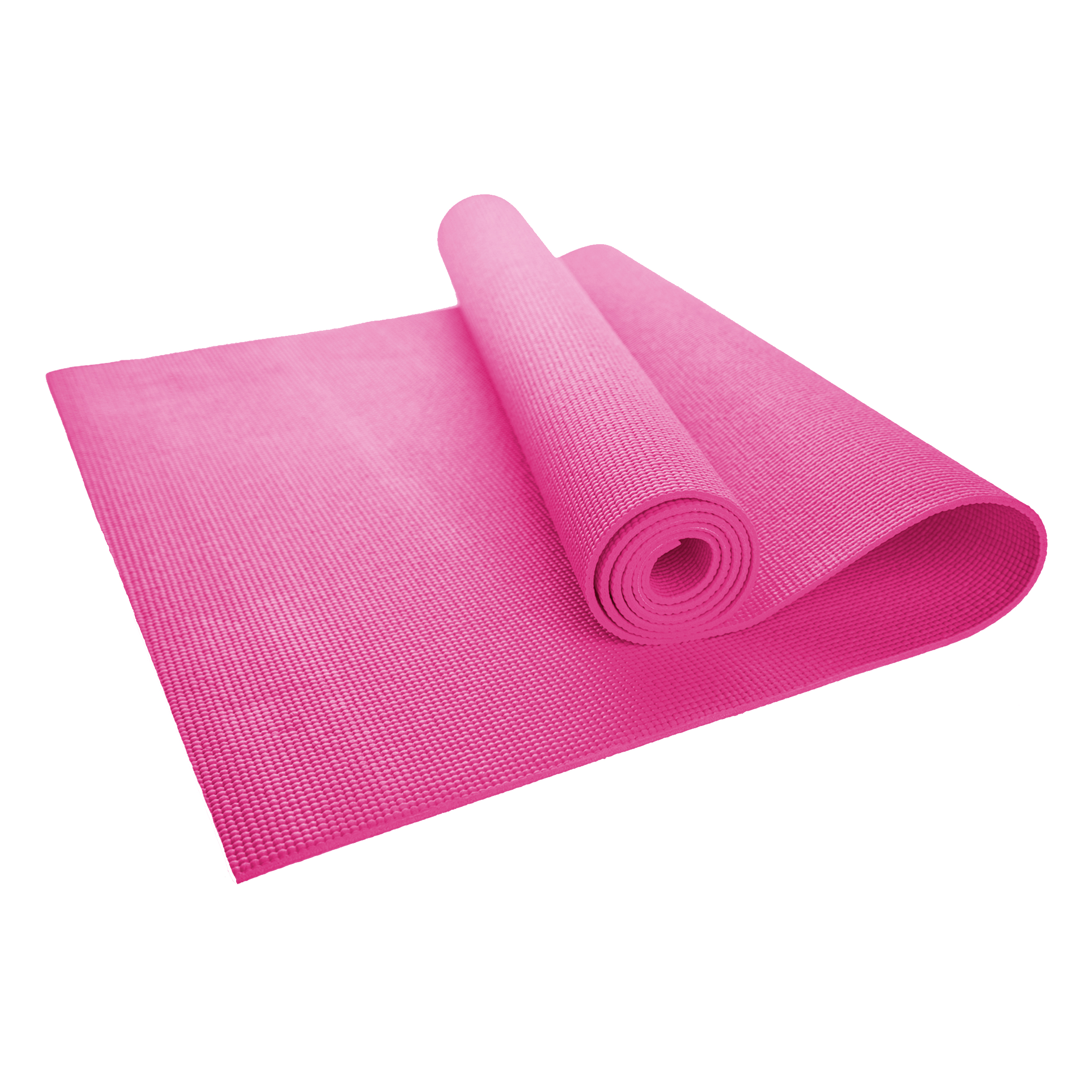 Hello Fit Kids Short Yoga Mat, Non-Toxic Bulk Exercise Mats, Non-Slip, 10 Pack, Pink
