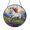 Acrylic 3.5 Inch, variant on Nature Mountain Goat Suncatcher Window Panel Hanging Present Sun