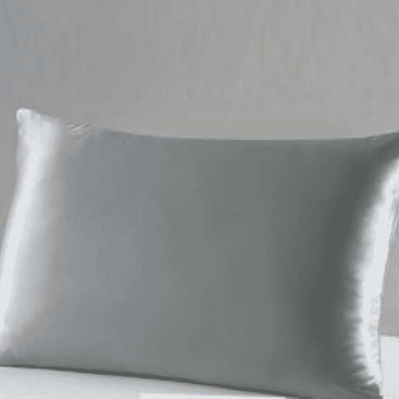25 Momme 100% Pure Mulberry Silk Pillowcase for Hair and Skin Heath, Best Gift Choice, Highest Grade 6A Silk, 900 Thread Count, 1Pc (Standard 20''x26'', Iron Gray)