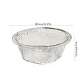 thumbnail image 3 of COM1950s Plastic Basin for Laundry, Multipurpose Household Container, Deep Round Tub with Stackable Design for Storage and Soaking, 3 of 7