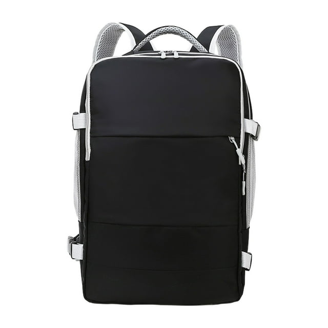 Airline-Approved Carry-On Backpack - 43cm Laptop Travel Bag with USB Port & Shoe Compartment for Business Trips/Weekend Travel