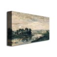 thumbnail image 3 of Trademark Fine Art "Evening On The Oise" Canvas Wall Art by Charles Daubigny, 3 of 3