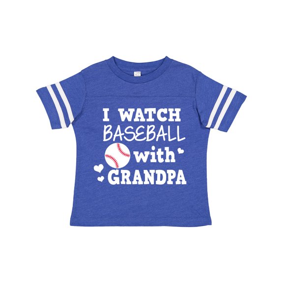Inktastic I Watch Baseball with My Grandpa Boys or Girls Toddler T-Shirt