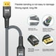 thumbnail image 4 of Cable DisplayPort Macho, Ergonómico 16K 30Hz Cable DisplayPort 2.1 Cable Trenzado HDR Dinámico Reduce La Interferencia Para Pantallas, 4 of 7