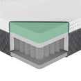 thumbnail image 6 of Pemberly Row Fabric 12" Full Grn Tea Gel-Infused Mry Foam Hybrid Matt in Wht, 6 of 11