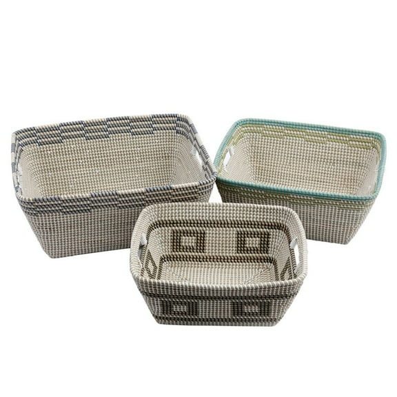 Parkhurst 3-Piece Seagrass Basket Set