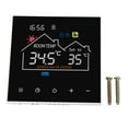 thumbnail image 2 of Thermostat Numérique Intelligent Contrôleur de Température Programmable Thermostat Écran Tactile Contrôleur de Température Numérique pour Chaudière Chauffante Hydronique, 2 of 7