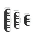 thumbnail image 2 of ETHZZLE 6Pcs Spark Plug Wire Separators Black Plastic Clips for Car Engine Wire Management and Organization, 2 of 8