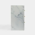 thumbnail image 5 of Miekor Furniture Tempered Glass Nightstand, Marble Nightstand with 3 Drawers,Side Table for Bedroom, Living Room W4US9960, 5 of 9