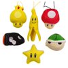 Super Mario Bros. Mario Kart Wii Set of 6 Mini Plush