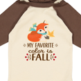 thumbnail image 4 of Inktastic October Favorite Color is Fall Girls Long Sleeve Baby Bodysuit, 4 of 5
