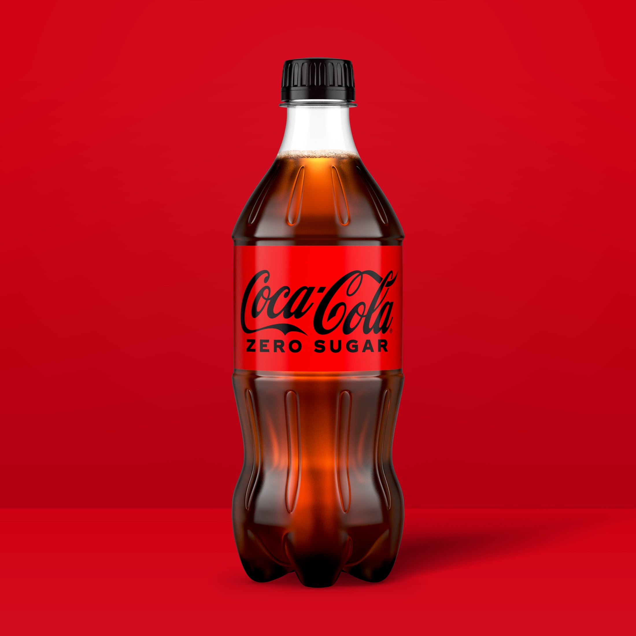 Coca-Cola Zero Sugar Soda Pop Bottle, 20 fl oz