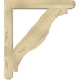 thumbnail image 3 of Ekena Millwork 4"W x 34"D x 38"H Funston Craftsman Rough Sawn Bracket, Douglas Fir, 3 of 4