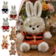thumbnail image 1 of Decoraciones De Escritorio Figura de peluche de conejo de Pascua negro, linda y creativa serie de animales de peluche (1 pieza) JASKFLY, 1 of 9