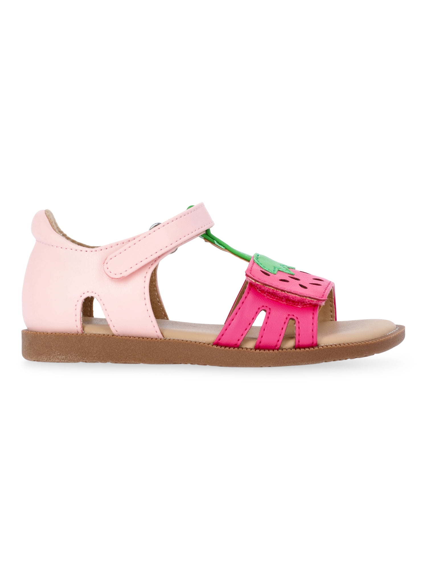 Wonder Nation Baby and Toddler Girls Fruit Sandals