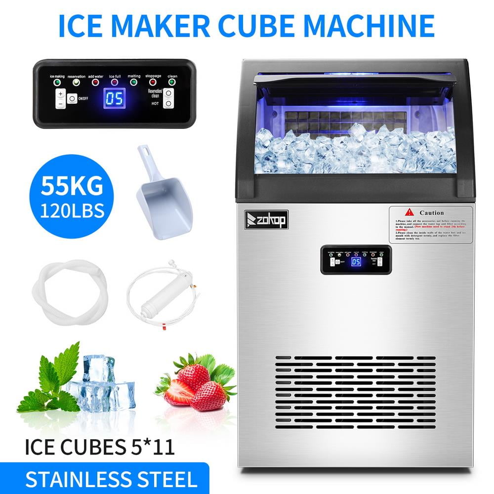 Winado Commercial Ice Maker, Under Counter/Freestanding Ice Machine