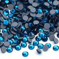 thumbnail image 1 of Hotfix Rhinestones Flatback Glass Rhinestone 3000PCS SS10 2.7-2.9MM Gemas redondas para uñas Arte Glitter Cristales Piedra DIY Bolsas Ropa Zapatos (Azul pavo real), 1 of 5