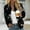 Black, variant on Floral Print Baseball Jacket for Women 2025 Fall Long Sleeve Lightweight Zip Up Casual Jackets Coat Outerwear