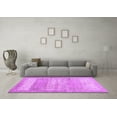 thumbnail image 3 of Ahgly Company Indoor Rectangle Abstract Purple Contemporary Area Rugs, 4' x 6', 3 of 4
