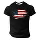 thumbnail image 1 of Camisetas de Manga Larga para Hombres Moda Casual Impresión Sólida Cuello Redondo Camisetas, Camisetas de Algodón de Poliéster Blusa, 1 of 5