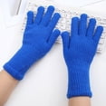 thumbnail image 4 of Gants Texto à Écran Tactile Mode Extérieur Hommes Femmes Mitaines Chaudes en Tricot d'Hiver Gants Unis Golves Étudiants Extérieur Équitation Randonnée Mitaines, 4 of 4