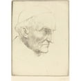 thumbnail image 2 of Alphonse Legros 14x18 Black Ornate Wood Framed Double Matted Museum Art Print Titled - Cardinal Manning, 3rd Plate, 2 of 5
