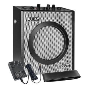 RockJam 10W Guitar Combo Amplifier Black