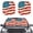Featured Flag, variant on Jeiento Highland Cow Leopard Car Sun Shade for Windshield Sun Shield for Front Window Blocks UV Rays Soft Heat Reflector-Keep Your Vehicle Cool Car Interior Accessories for Sun Heat