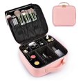 thumbnail image 1 of Cosmetic Bag Portable Travel Make Up Bag, Professional Makeup Organizer Bag Make Up Storage Cosmetic Box Waterproof Artist Make Up Bag Makeup Train Ca, 1 of 5