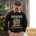 thumbnail image 5 of Christmas Sweatshirt, Don't Be Worry Be Capy Funny Capybara Christmas Sweatshirt, Cute Animal Holiday Sweatshirt, Capybara Lover Gift for Men & Women, 5 of 5