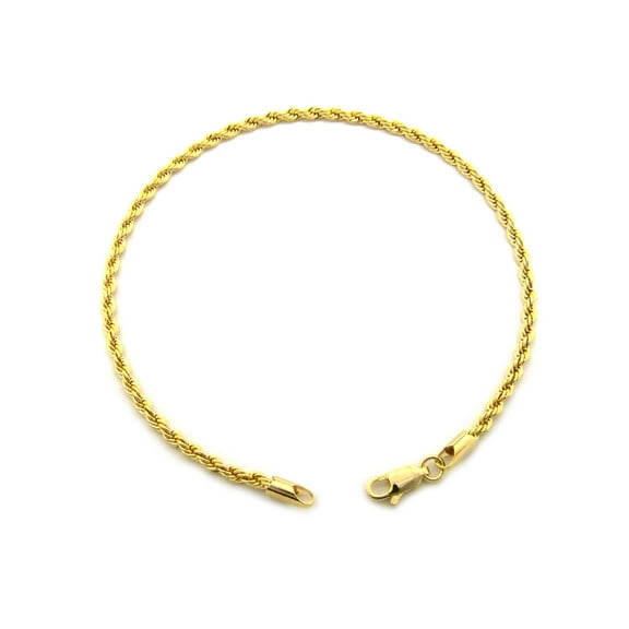 Unique Fashion 21 Women's Fashion Rope Chain 2.5 mm 10 inches Anklet Ankle Bracelet