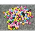 thumbnail image 5 of U8MO 500 Acrylic Barrel Pony Beads 6X5mm Various Colour for Kids Craft Kandi Bracelet-3# Soft Green, 5 of 9