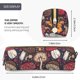 thumbnail image 3 of Fotbe Forest Wild Mushroom Estuche para Lápices de Cuero con Estampado, Estuche con Cremallera Resistente, Organizador Compacto y Elegante para Papelería, 3 of 7