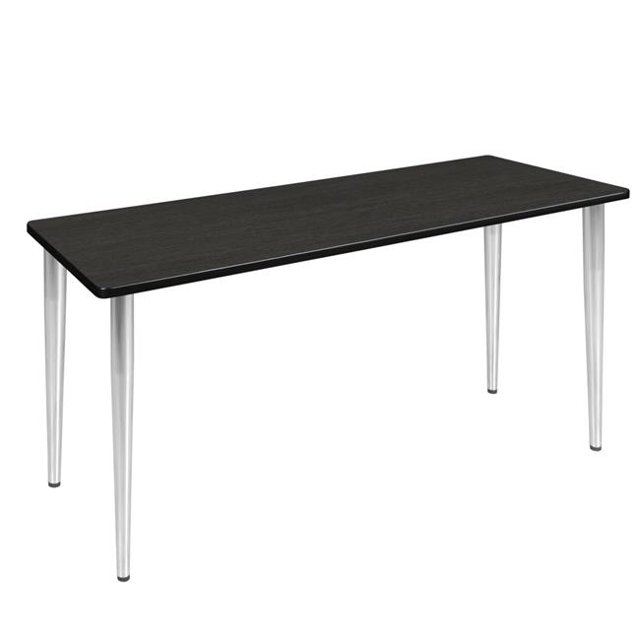 Regency MTPL6624AGCM 66 x 24 in. Kahlo Table Basse Conique - Gris Frêne & Chrome