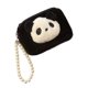 thumbnail image 2 of Monedero organizador con forma de panda, minicartera de peluche bonita para ir de compras, viajar, para mujer Cuadrado, 2 of 9