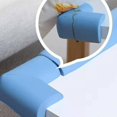 thumbnail image 1 of Taian 10 Almohadillas de esquina anticolisión sin palos Protección infantil Seguridad para bebés Cubierta protectora de esquina de mesa de vidrio anticolisión suave (beige) ShuxiuWang 8390611129149, 1 of 1
