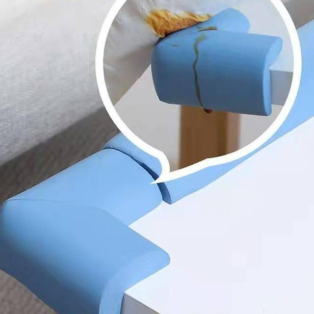 Taian 10 Almohadillas de esquina anticolisión sin palos Protección infantil Seguridad para bebés Cubierta protectora de esquina de mesa de vidrio anticolisión suave (beige) ShuxiuWang 8390611129149