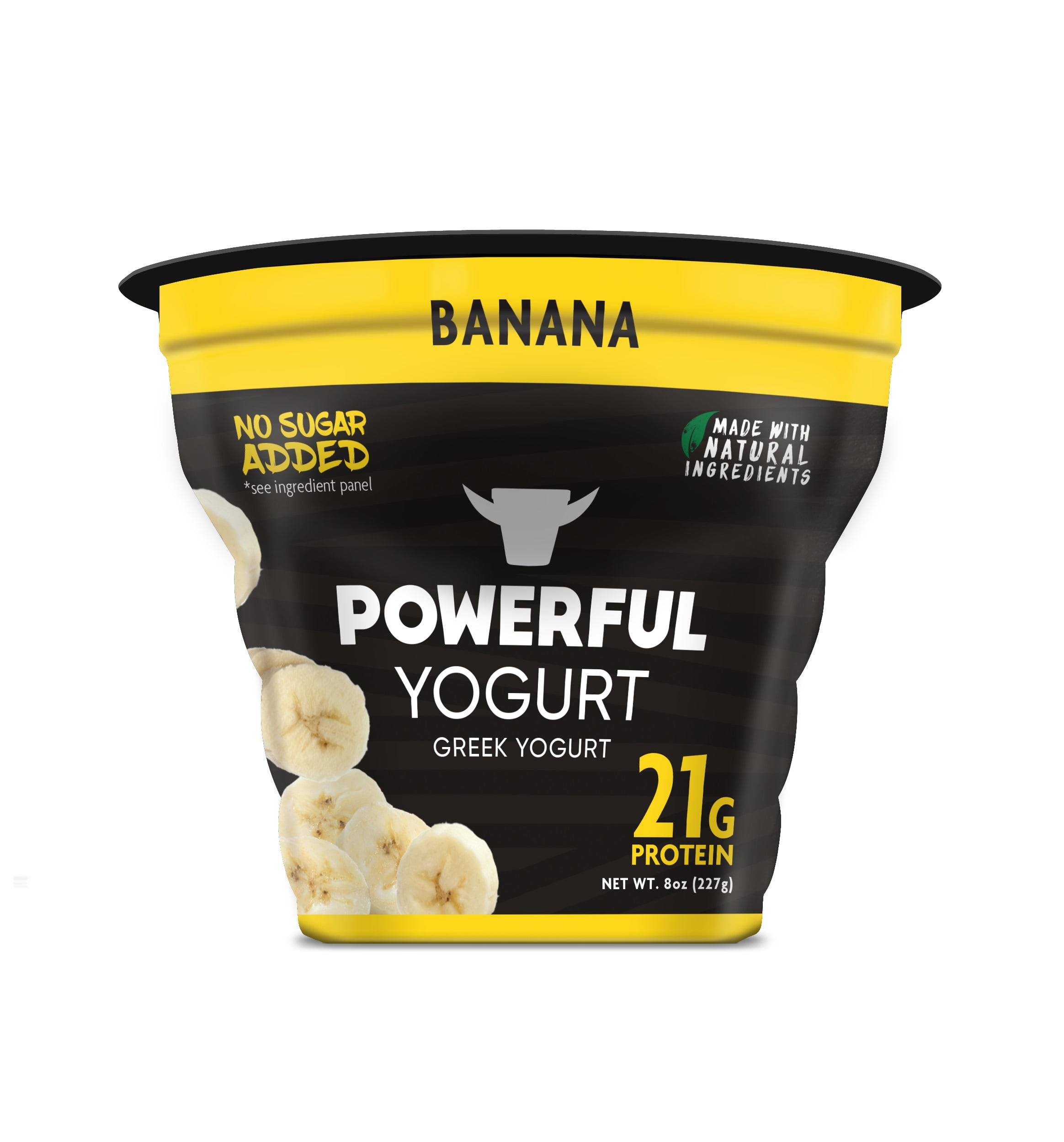 Powerful Yogurt NonFat Banana Greek Yogurt, 8 Oz. Walmart Inventory Checker BrickSeek