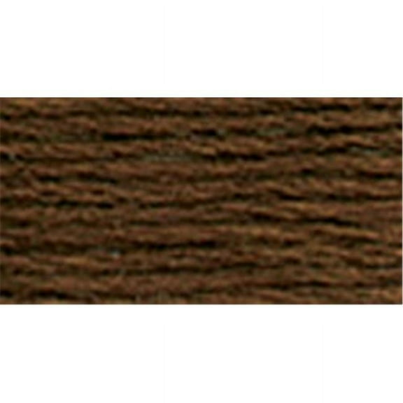 DMC: Cone Floss 5214-898 DMC Six Strand Embroidery Cotton 100 Gram Cone-Coffee Brown Very Dark