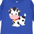 thumbnail image 4 of Inktastic Cute Cow, Baby Cow, Little Cow, Farm Animal Boys or Girls Long Sleeve Toddler T-Shirt, 4 of 5