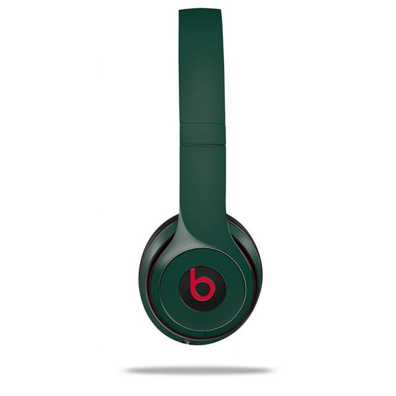 Skin Decal Wrap for Beats Solo 2 and Solo 3 Wireless Headphones Solids Collection Hunter Green (BEATS NOT INCLUDED) by WraptorSkinz