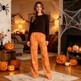 thumbnail image 6 of Satingcolo Halloween Pants for Women Lounge Pajamas Bottom Cute Pjs Fall Active Joggers Halloween Themed Print Pajamas pants, 6 of 8