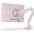 thumbnail image 1 of TEMOGU-Pixio PS1S Wave Pink Single Monitor Arm Stand Desk Mount - Fits up to 32 inches Monitors and up to 19.8lbs. VESA Compatibility and Integrated Cable Management, 1 of 4