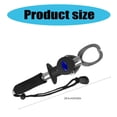 thumbnail image 5 of CEORPER Fishing Lip Grabber with Scale Metal Steel Fish Grabber Controller Clamps Fish Hook Catcher Remover Enduring, 5 of 10