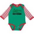 thumbnail image 3 of Inktastic Future Historian Boys or Girls Long Sleeve Baby Bodysuit, 3 of 5