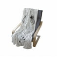 thumbnail image 4 of Alchemy Soft Flannel Fleece Throw Blanket, Themed Sketch of All Seeing Eye and Witch Hands Magic Image, Cozy Plush for Indoor and Outdoor Use, 50" x 70", Charcoal Grey and White, by Ambesonne, 4 of 6