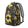 thumbnail image 2 of "Beautiful Wildflower & Sunflower Themed Backpack - Large Capacity Water-Resistant Campus Bag, Ergonomic Design with Breathable Back Panel, Perfect for Students", 2 of 6