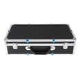 thumbnail image 1 of Bolsa de micrófono Espuma EVA Interior Cáscara dura Portátil Aluminio Mic Maleta Sistema de guía Sistema de micrófono Caja de almacenamiento para negro Sunnimix Estuche de transporte de micrófono, 1 of 8