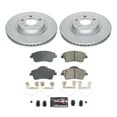 thumbnail image 2 of PowerStop Front Geomet Coated Brake Rotor and Pad Kit Fits: VOLVO Select Models CRK8577, 2 of 4