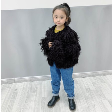 

Sweater For Child Toddler Baby Kids Girls Winter Windproof Thicken Jacket Fleece Warm Soft Outerwear Coat